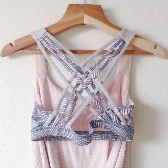 Lululemon Banana Leaf Blush Quartz Wild Tank - Picture 3 of 6